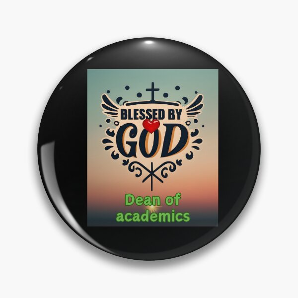 Item preview, BLESSED BY GOD DEAN OF ACADEMICS designed and sold by carlos crane.