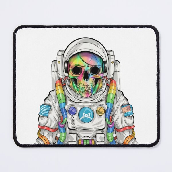 Item preview, Colorful skeleton astronaut designed and sold by PawelNature.