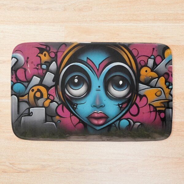 Item preview, Graffiti punk street art designed and sold by TaevasDesign.