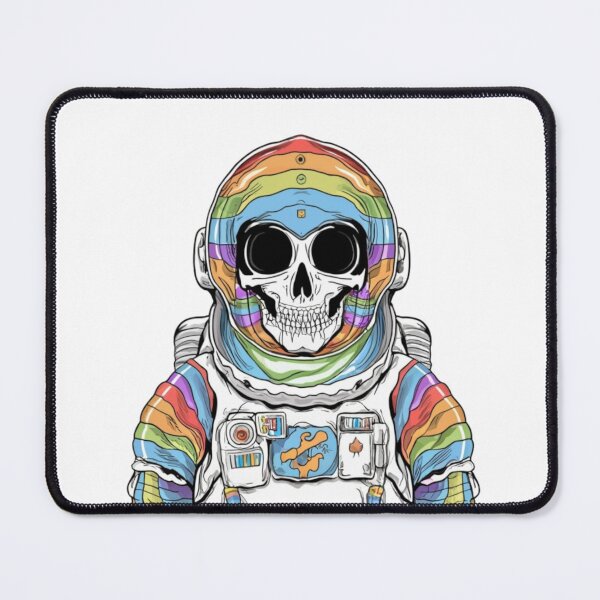 Item preview, Colorful skeleton astronaut designed and sold by PawelNature.