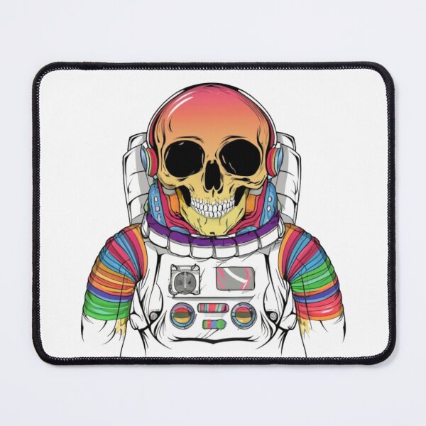 Item preview, Colorful skeleton astronaut designed and sold by PawelNature.