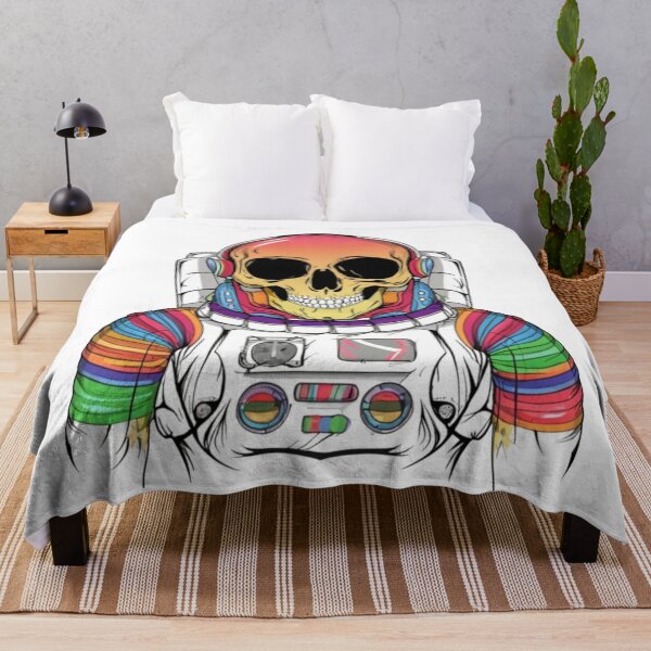 Item preview, Colorful skeleton astronaut designed and sold by PawelNature.