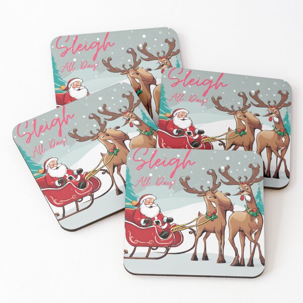 Item preview, Sleigh All Day designed and sold by The Pharma Chemist.