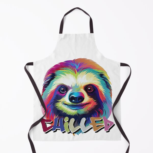 Item preview, Neon Sloth designed and sold by SideSignal.
