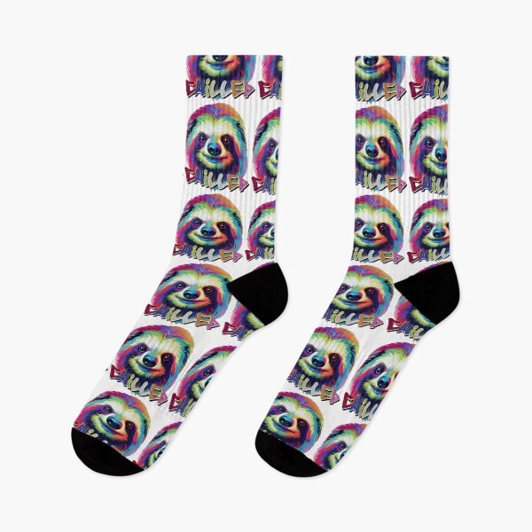Item preview, Neon Sloth designed and sold by SideSignal.