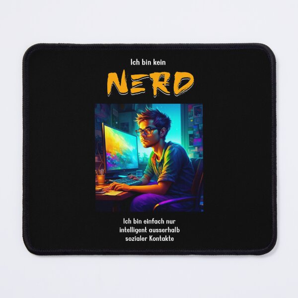 Item preview,  I'm not a nerd. I'm just intelligent outside of social contacts. Saying in German - funny designed and sold by Pflugart.
