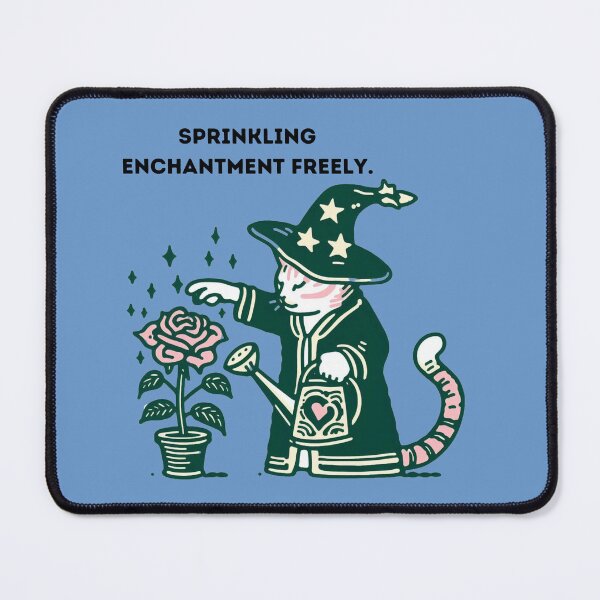 Item preview, Cat Wizard's Enchanted Garden Bliss designed and sold by sharon1210.