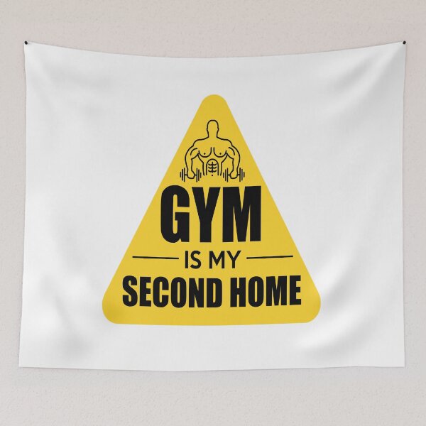 Item preview, Gym is my second home designed and sold by danielog199.
