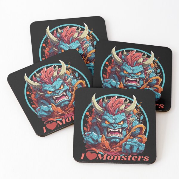 Item preview, I love Monsters designed and sold by YokujinDesign.