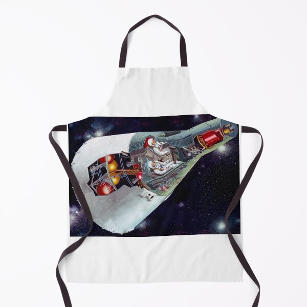 Item preview, STK204973S-Cutaway view of a two-person Gemini spacecraft in flight. designed and sold by StocktrekImages.