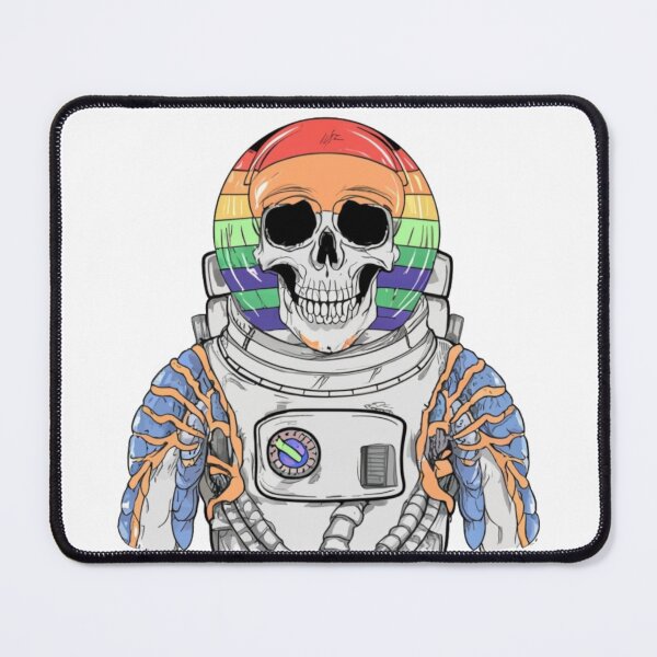 Item preview, Colorful skeleton astronaut designed and sold by PawelNature.