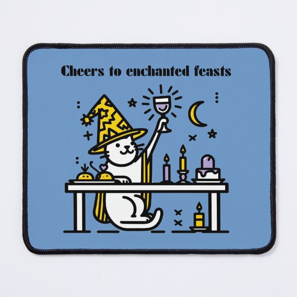 Item preview, Feast of Magic: Cat Wizard's Delightful Toast designed and sold by sharon1210.