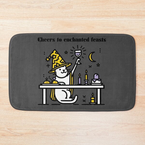 Item preview, Feast of Magic: Cat Wizard's Delightful Toast designed and sold by sharon1210.