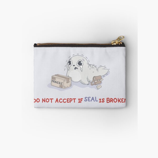 Item preview, Do not accept if SEAL is broken designed and sold by mellivora-arts.