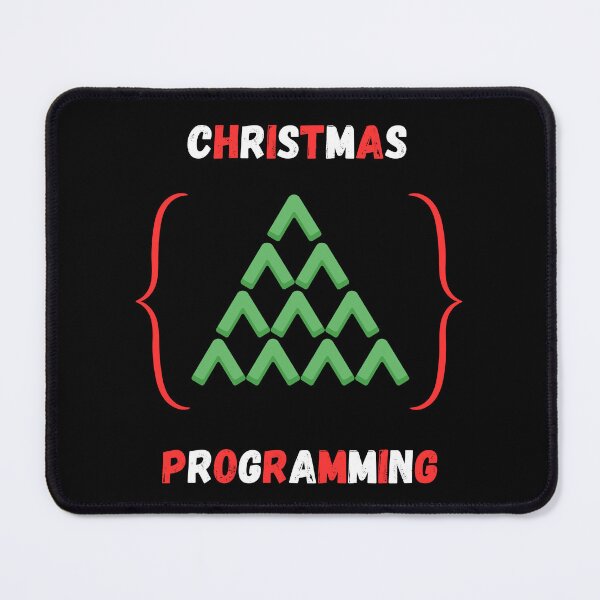 Item preview, Christmas programming christmas tree curly brackets designed and sold by JuniperusArt.