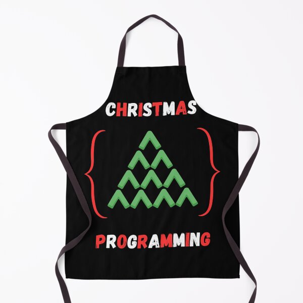 Item preview, Christmas programming christmas tree curly brackets designed and sold by JuniperusArt.