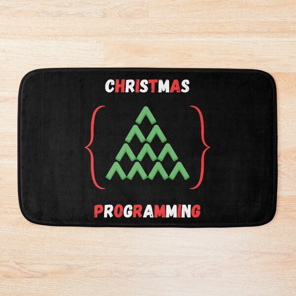 Item preview, Christmas programming christmas tree curly brackets designed and sold by JuniperusArt.