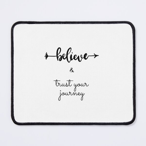 Item preview, Believe in your journey text  designed and sold by Anisha  Vaz.