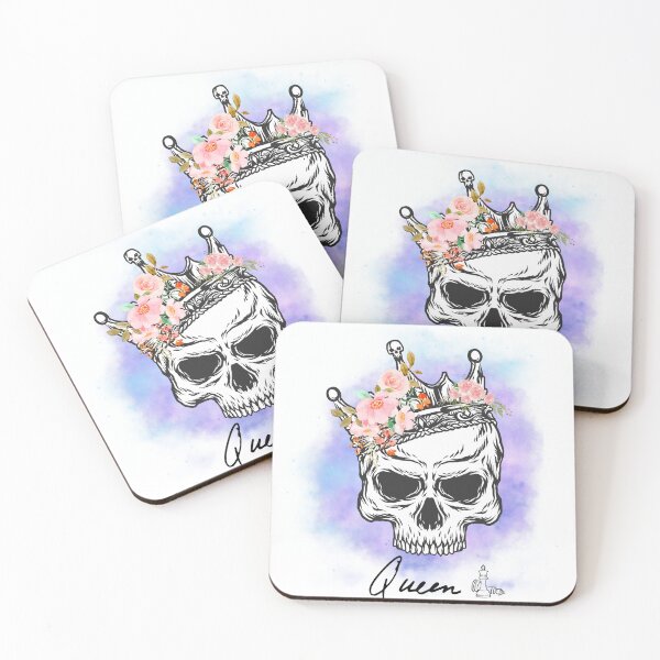 Item preview, Skull Queen| Skull with Crown | Skull Wearing a Crown | Vintage Skulls | designed and sold by Special-Art1.