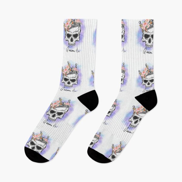 Item preview, Skull Queen| Skull with Crown | Skull Wearing a Crown | Vintage Skulls | designed and sold by Special-Art1.