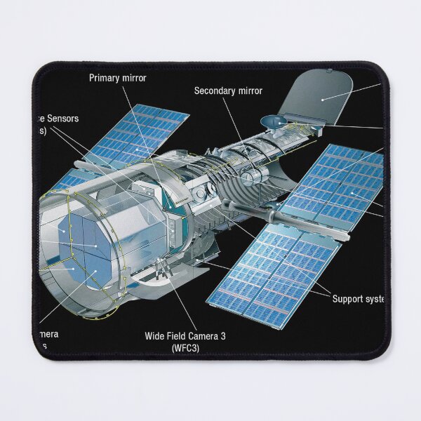 Item preview, STK204975S-Cutaway diagram of the Hubble Space Telescope designed and sold by StocktrekImages.