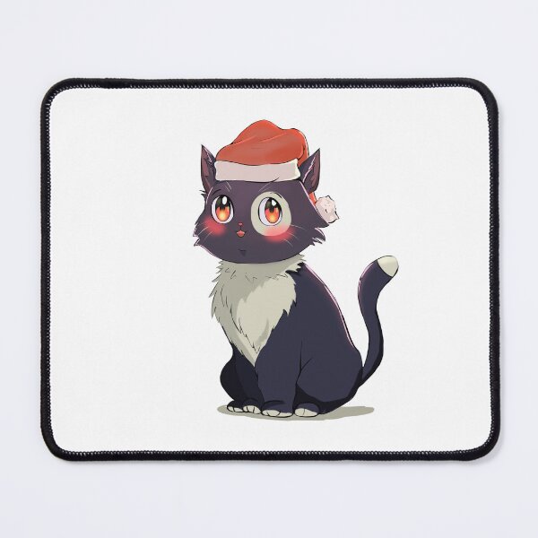 Item preview, Merry Christmas Cat designed and sold by ZolliArt.