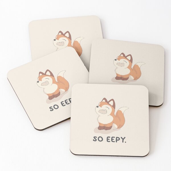 Item preview, Tired fox designed and sold by mellivora-arts.