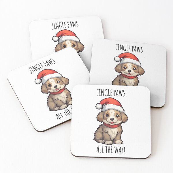 Item preview, JINGLE PAWS ALL THE WAY designed and sold by Animal-Zen.
