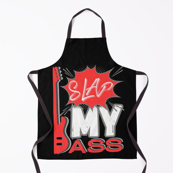 Item preview, slap my bass, slap my ass, gifts for bass players designed and sold by QuirkyTease.