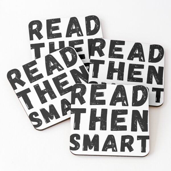 Item preview, Read Then Smart designed and sold by JunnieP.