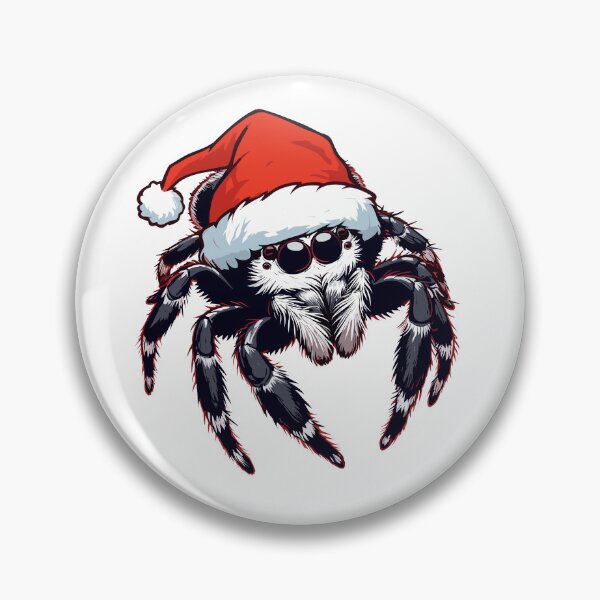 Item preview, Christmas jumping spider designed and sold by TomFrontierArt.
