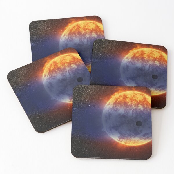 Item preview, STK204977S-A giant cloud of hydrogen gas streaming off exoplanet GJ 3470b designed and sold by StocktrekImages.