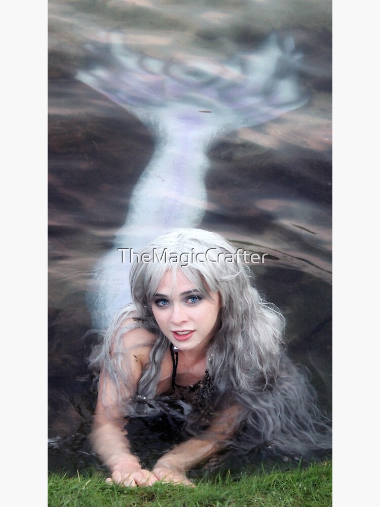 Mystical Mermaid Real Professional Mermaids Pictures Canvas Print By Themagiccrafter Redbubble 