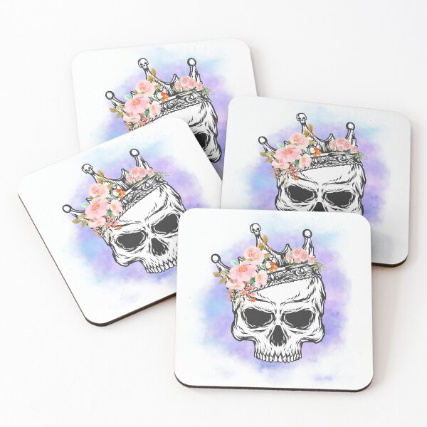 Item preview, Skull Queen| Skull with Crown | Skull Wearing a Crown | Vintage Skulls | designed and sold by Special-Art1.
