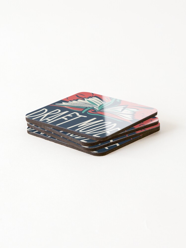 Thumbnail 4 of 5, Coasters (Set of 4), Draft Mode designed and sold by RBCTk.