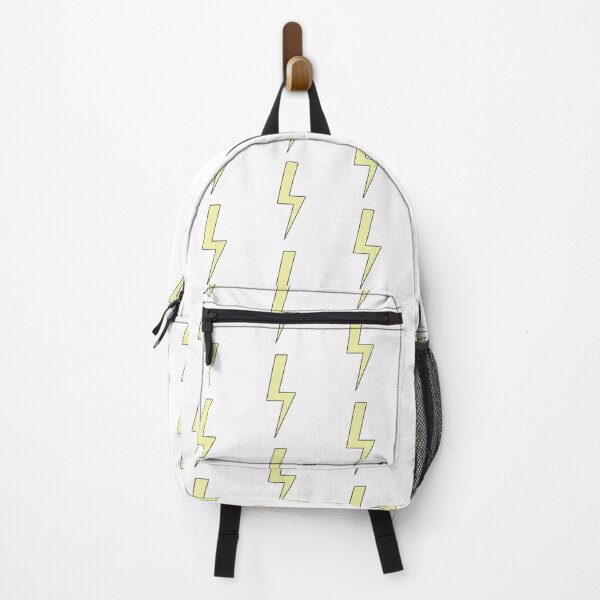 Item preview, Lightning bolt | Yellow Flash Energy with black outline - designed and sold by PurpleLoveStore.