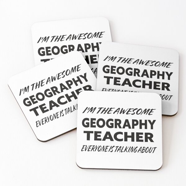 Item preview, I'm The Awesome GEOGRAPHY TEACHER Everyone Is Talking About  designed and sold by teecraftstudios.