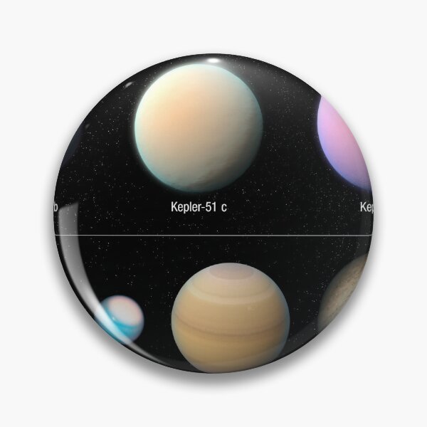 Item preview, STK204978S-Kepler 51 planets compared to solar system. designed and sold by StocktrekImages.