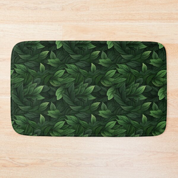 Item preview, green leaves 01 designed and sold by mimdigital.