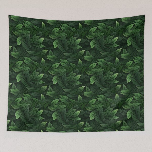 Item preview, green leaves 01 designed and sold by mimdigital.