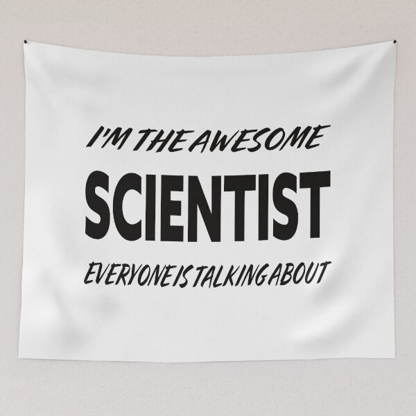 Item preview, The Awesome SCIENTIST Everyone Is Talking About  designed and sold by teecraftstudios.