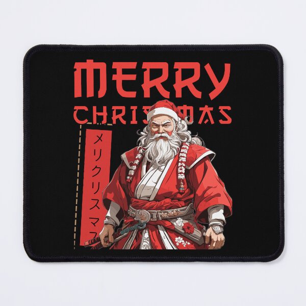 Item preview, Merry Christmas Samurai Santa designed and sold by YokujinDesign.