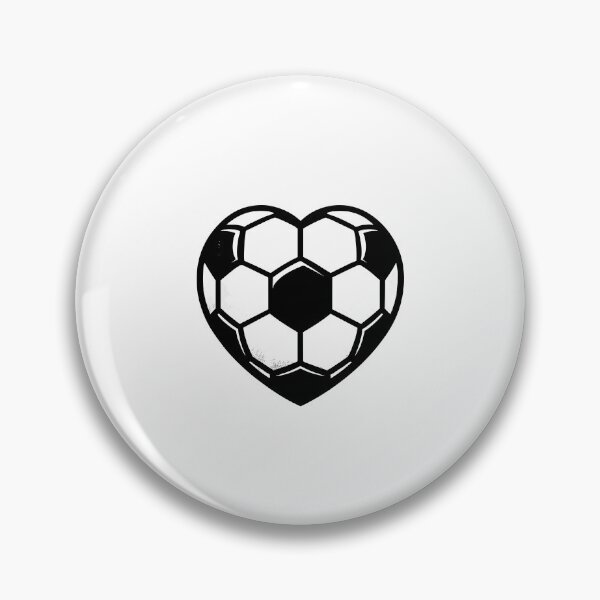 Item preview, Football Soccer Heart Shape designed and sold by TeesYouWant.