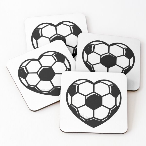Item preview, Football Soccer Heart Shape designed and sold by TeesYouWant.