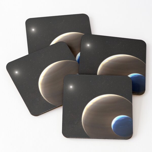 Item preview, STK204979S-Gas giant planet Kepler-1625b and an accompanying moon. designed and sold by StocktrekImages.