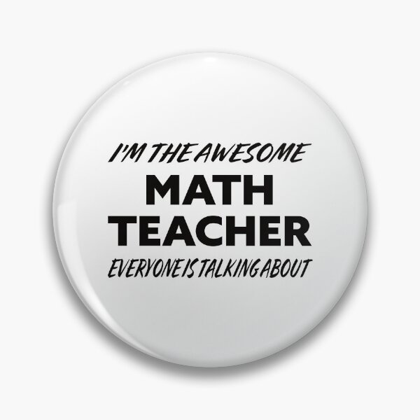 Item preview, I'm The Awesome MATH TEACHER Everyone Is Talking About  designed and sold by teecraftstudios.