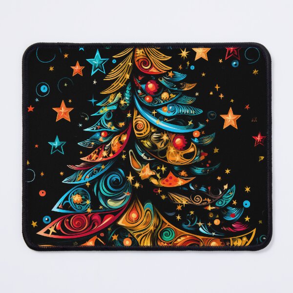 Item preview, Yuletide Bliss! Vibrant Pop Art Christmas Tree Tee for Holiday Joy designed and sold by Moisky Patterns.