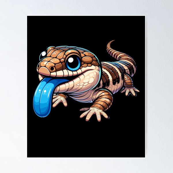 Item preview, Lizard Collector Reptile Lover Blue Tongue Skink designed and sold by mikkashirts.