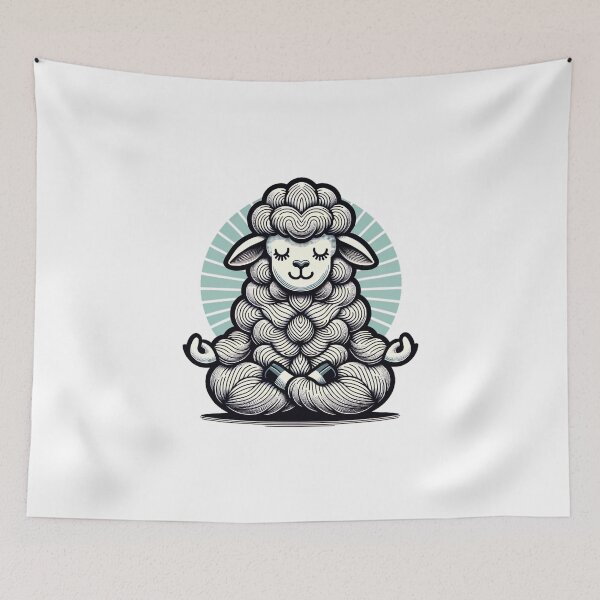 Item preview, Shanti Sheep designed and sold by Yogimeister.