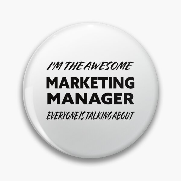 Item preview, I'm The Awesome MARKETING MANAGER Everyone Is Talking About  designed and sold by teecraftstudios.